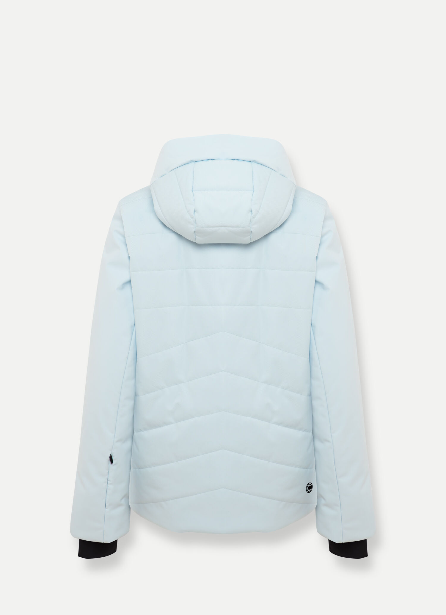 Stretch ski jacket with hood collar ANGELIC BLUE Colmar