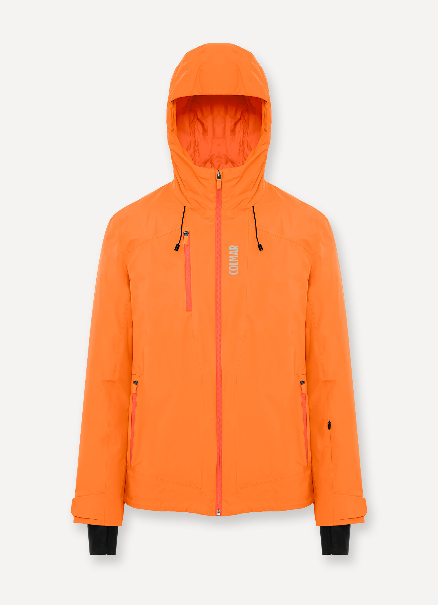 3 layer ski jacket with quilted lining MARS ORANGE Colmar