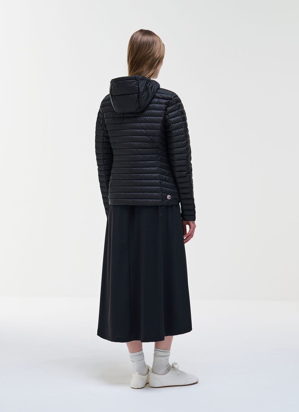 Light down jacket with hood image number 1