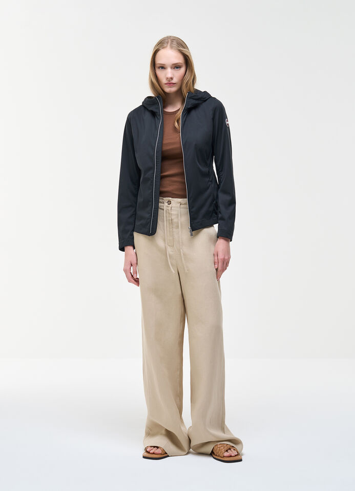 Softshell hooded jacket