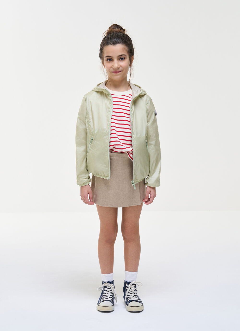 Chaqueta reversible sin forro image number 3