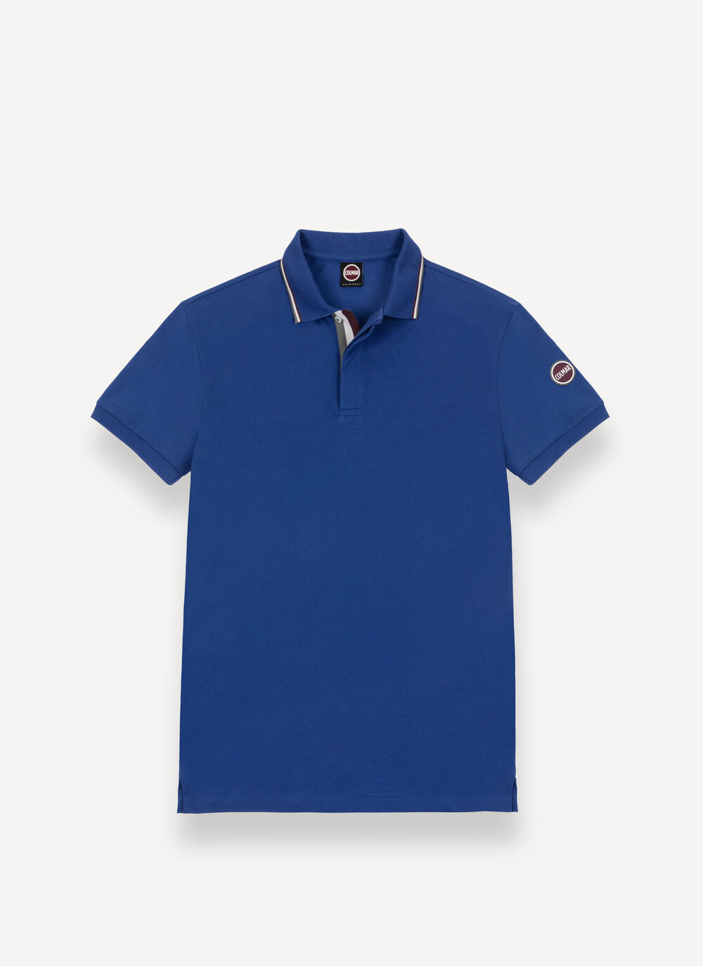 Tricolour piqu&eacute; polo shirt image number 4