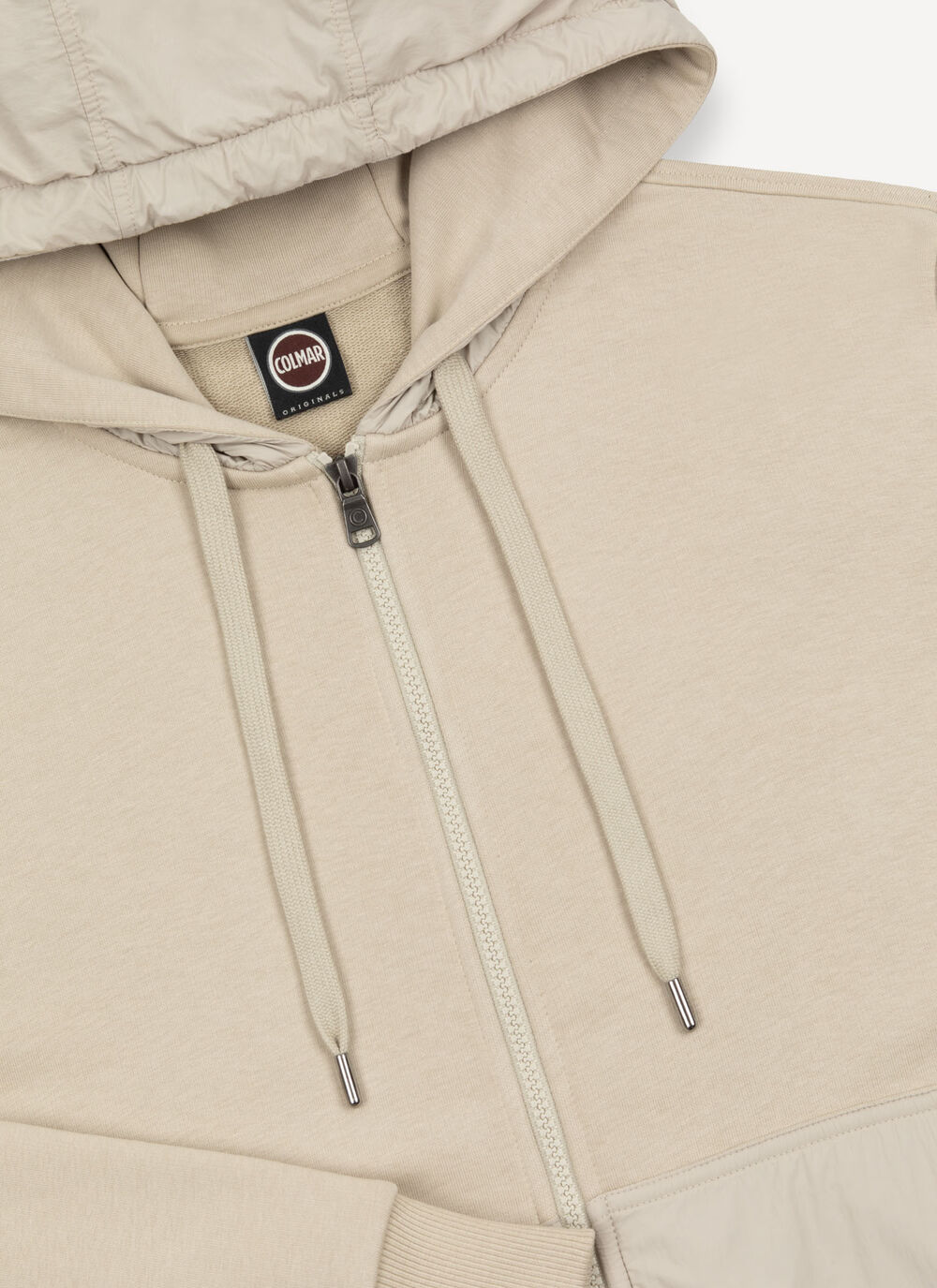 Sweatshirt with nylon details image number 6