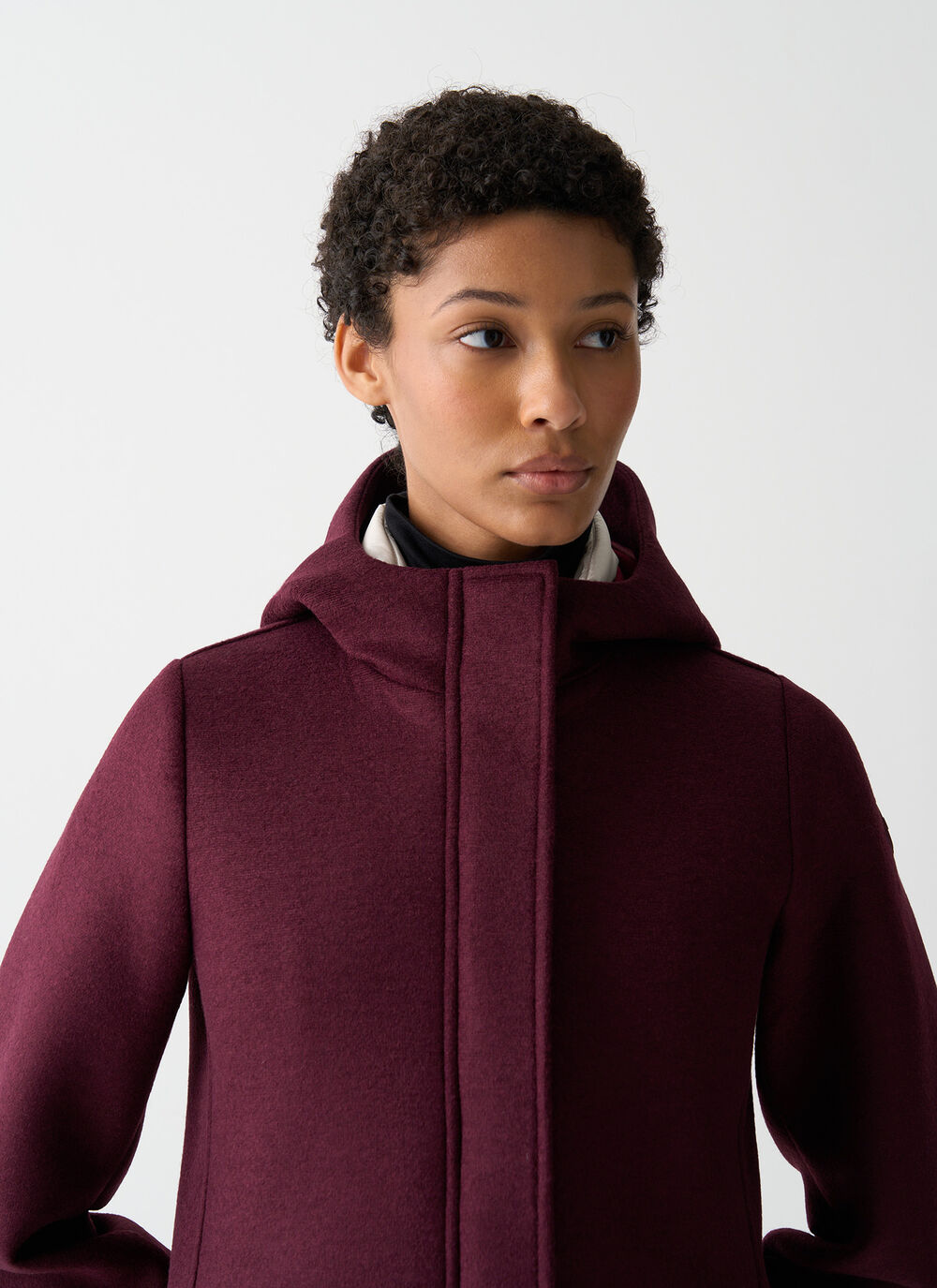 Coat with hood image number 2