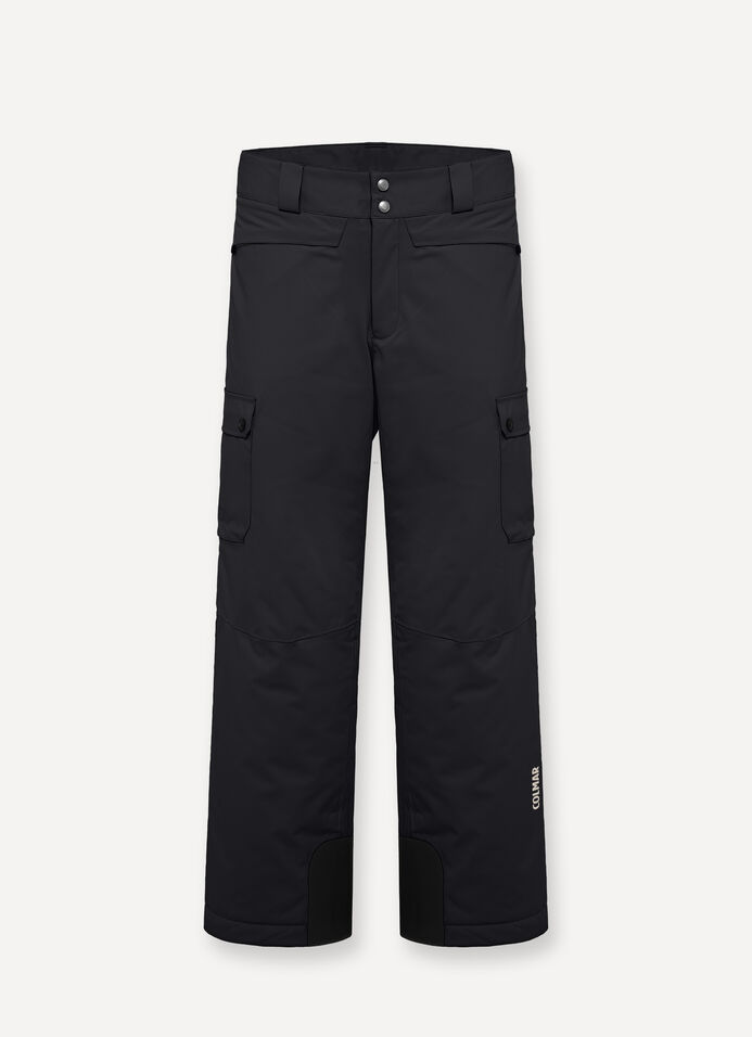 Padded ski cargo-style pants image number 4