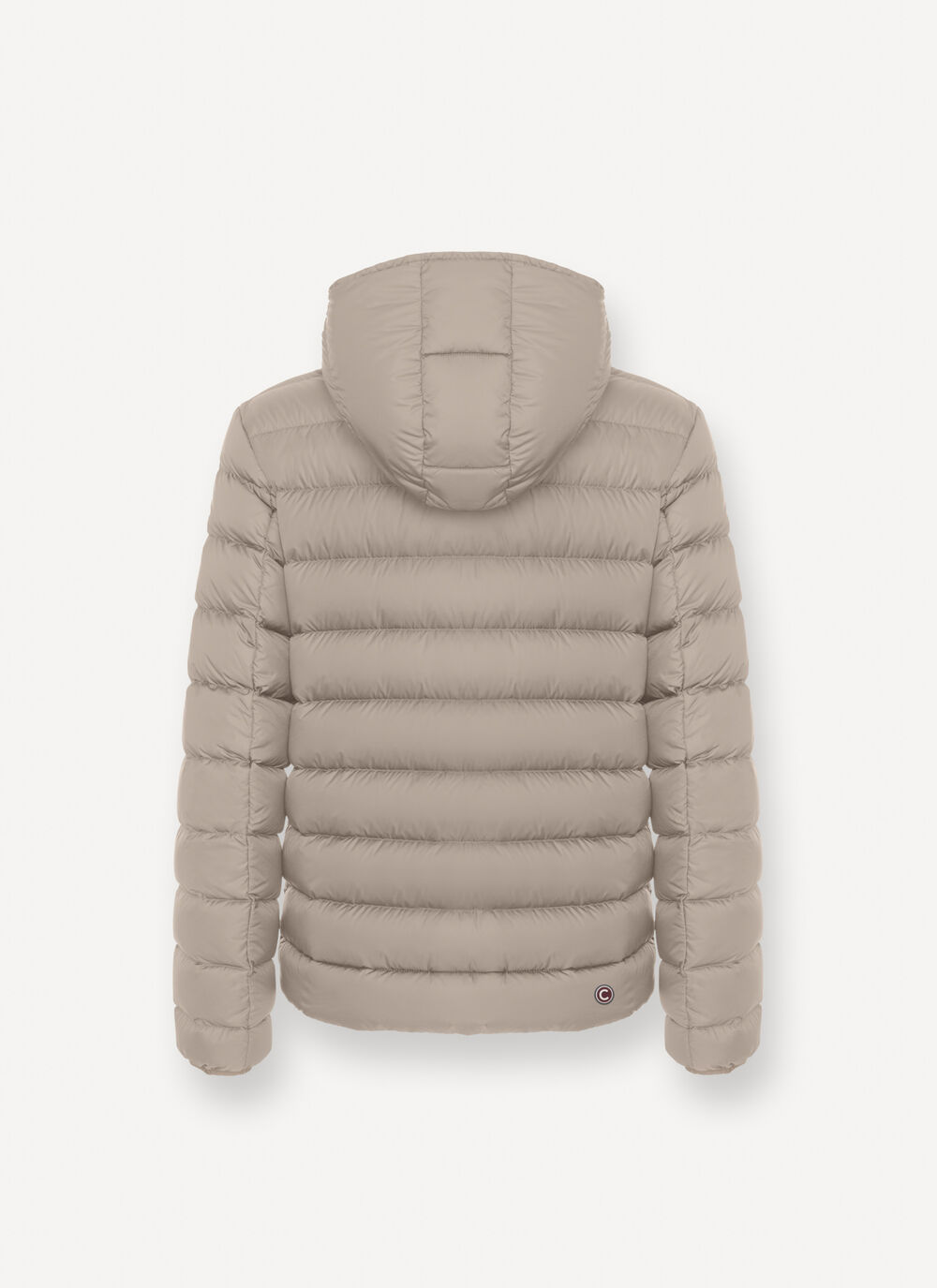 Sporty down jacket with detachable hood image number 5