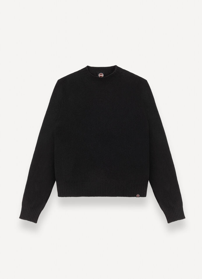 100% wool crew-neck pullover image number 3