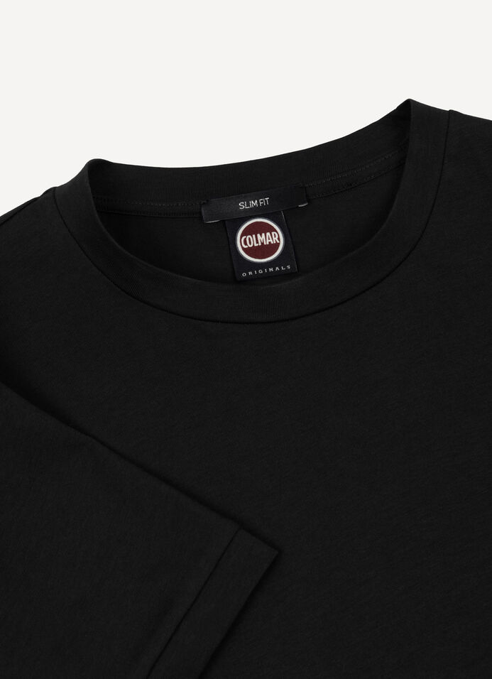 Eng geschnittenes T-Shirt aus 100 % Supima®-Baumwolle image number 6