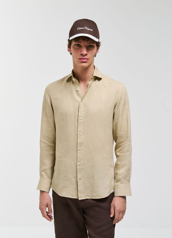 Chemise Slim en Lin