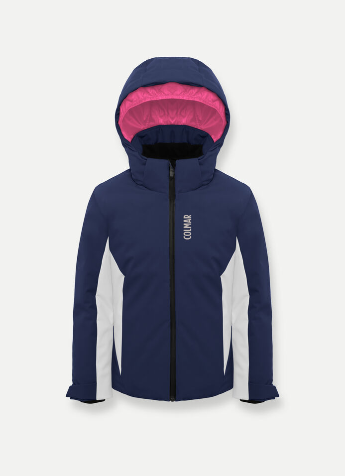Two-tone ski jacket in recycled fabric - Colmar