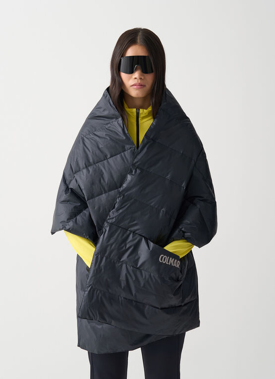 Unisex puffy padded scarf