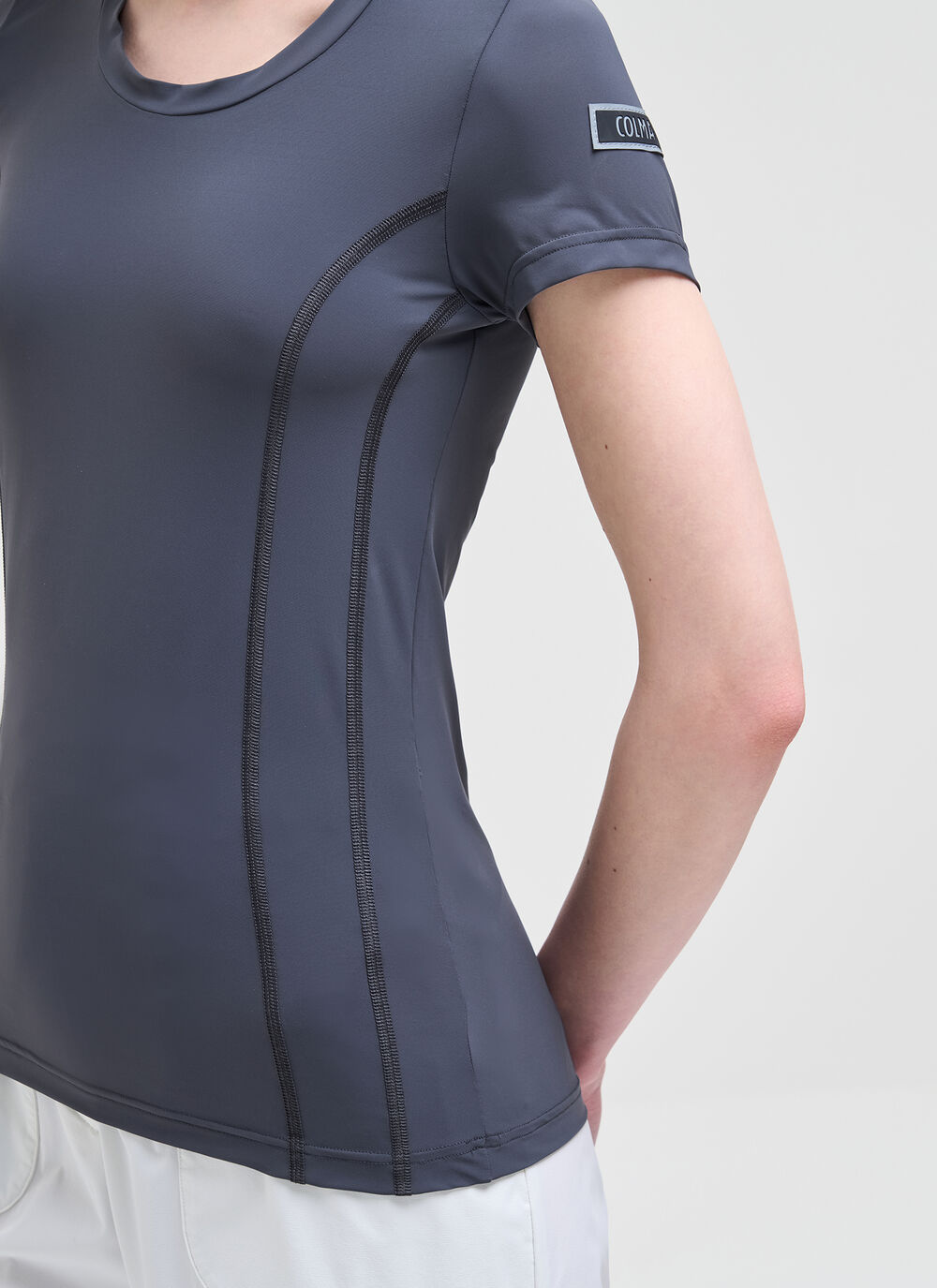 Stretch Technical Fabric T-shirt image number 2