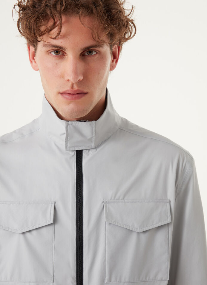 Field jacket in super light fabric Colmar