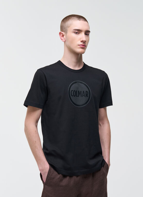 T-shirt with maxi-logo