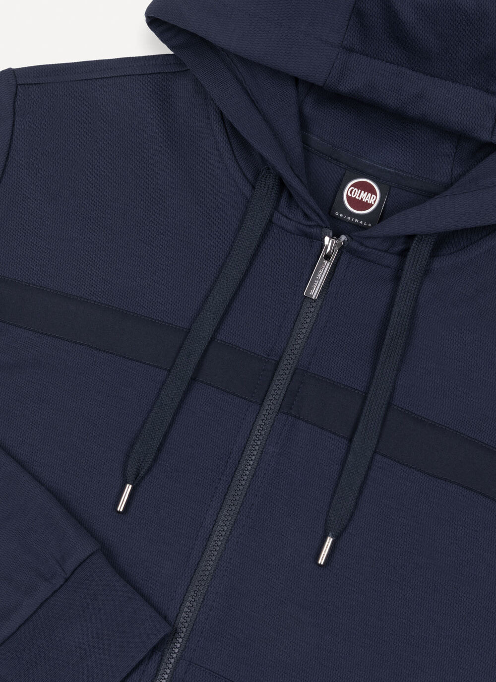 Hoodie in piqu&eacute; fabric image number 6