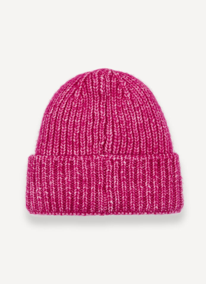 Women’s mouline-effect hat image number 2
