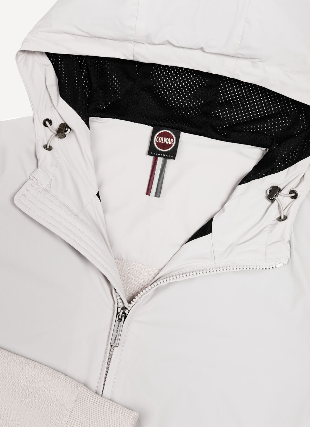 Unlined hybrid jacket with hood image number 6