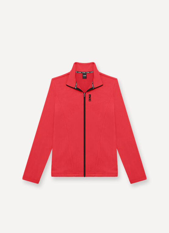 Ski-Fleecejacke mit Reißverschluss
