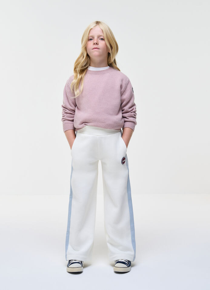 Unisex round-neck pullover