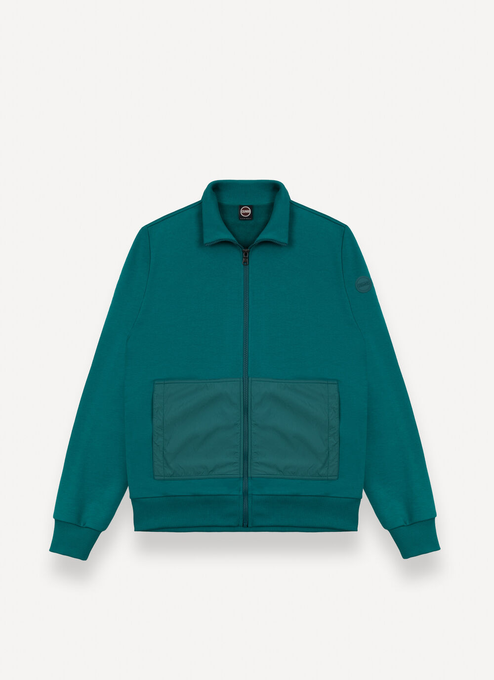 Sweatshirt with nylon details image number 4