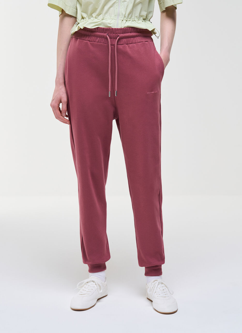 Cotton tracksuit bottoms image number 1