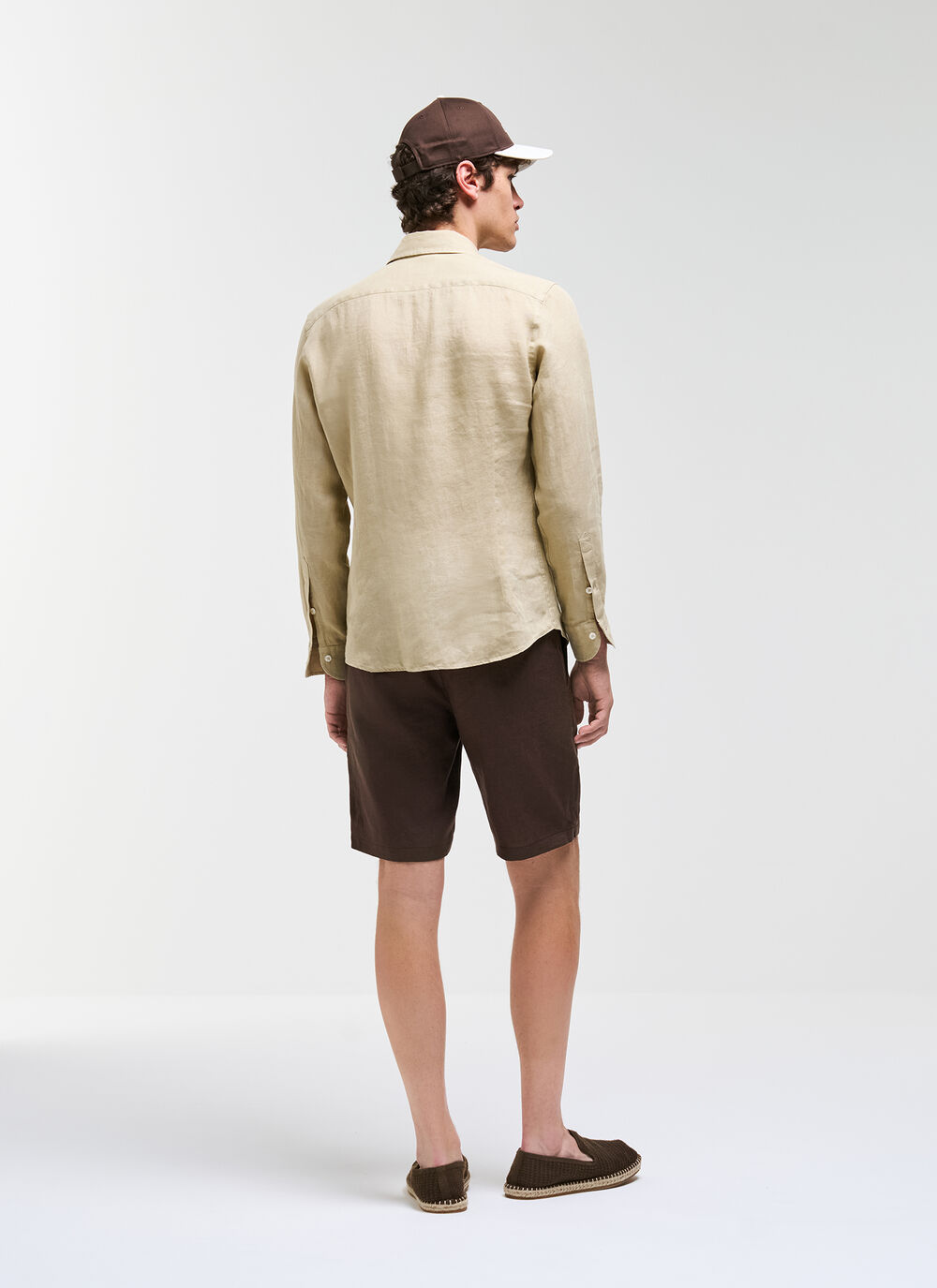 Chemise Slim en Lin image number 3