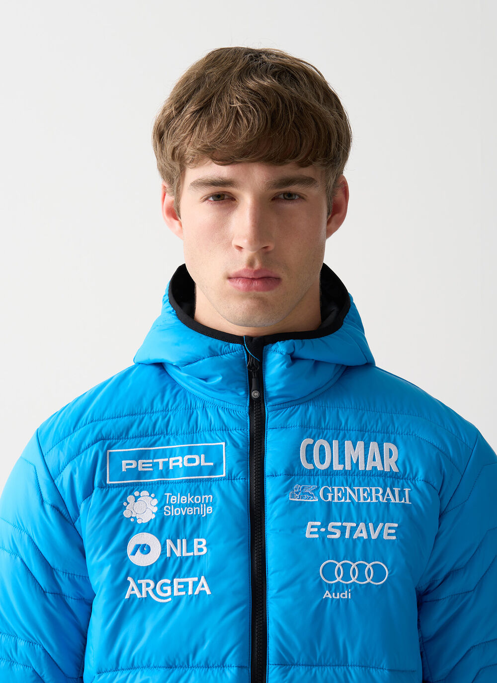 Slovenian national team quilted jacket image number 2