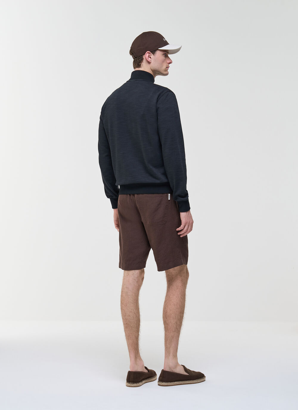 Full zip sweatshirt with a flame effect image number 3