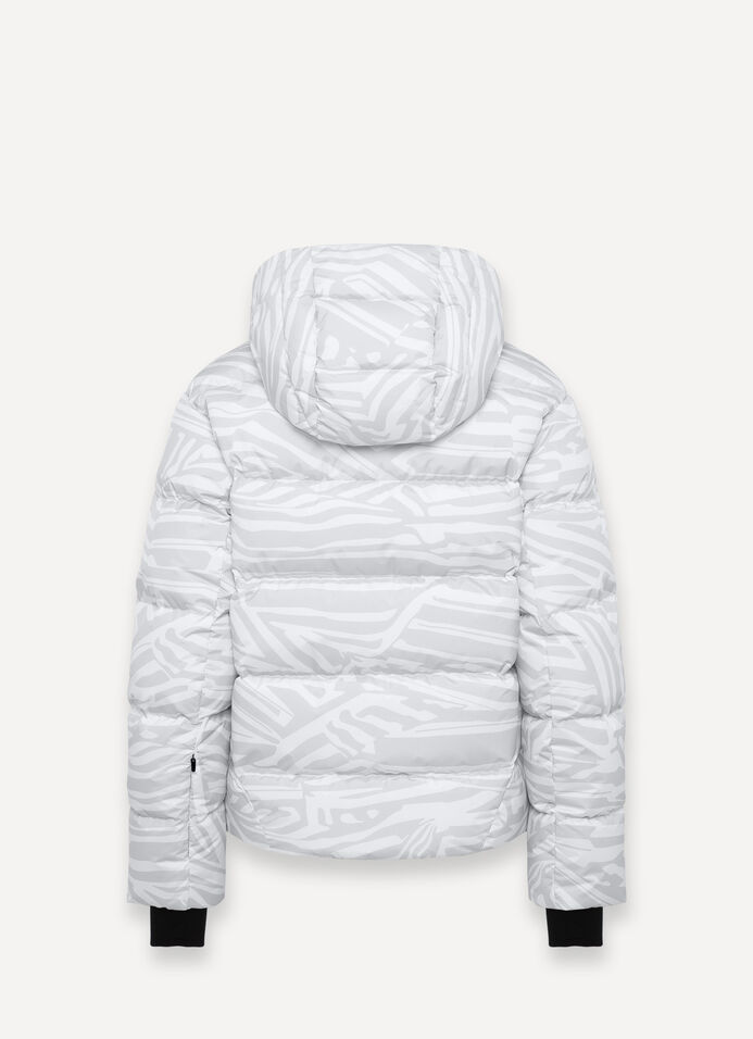 Scratchy padded ski jacket image number 5