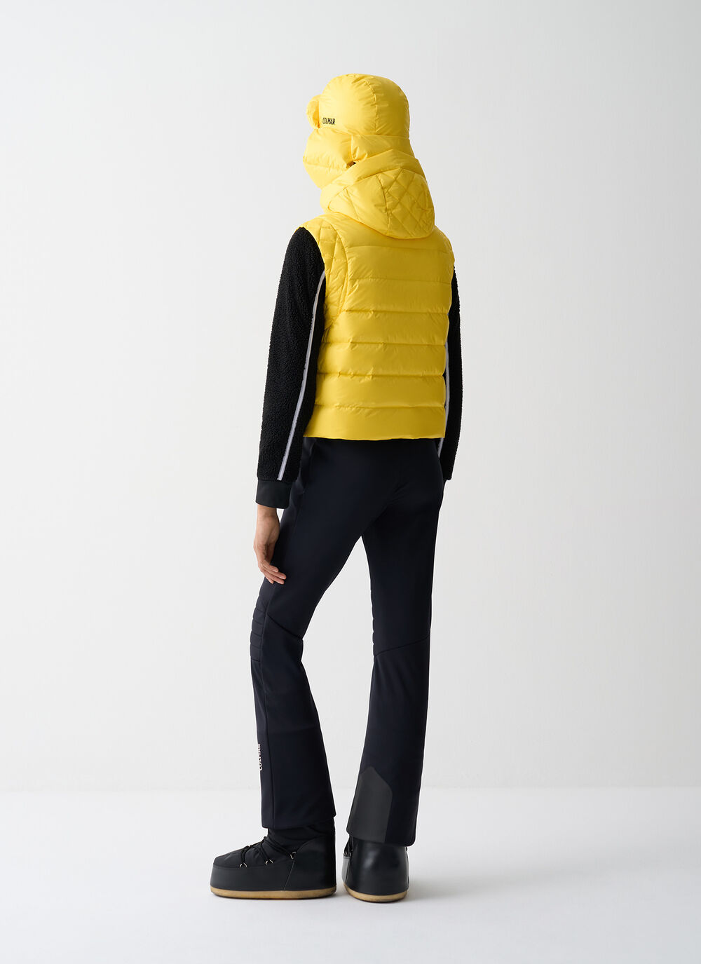 Puffy padded gilet image number 3