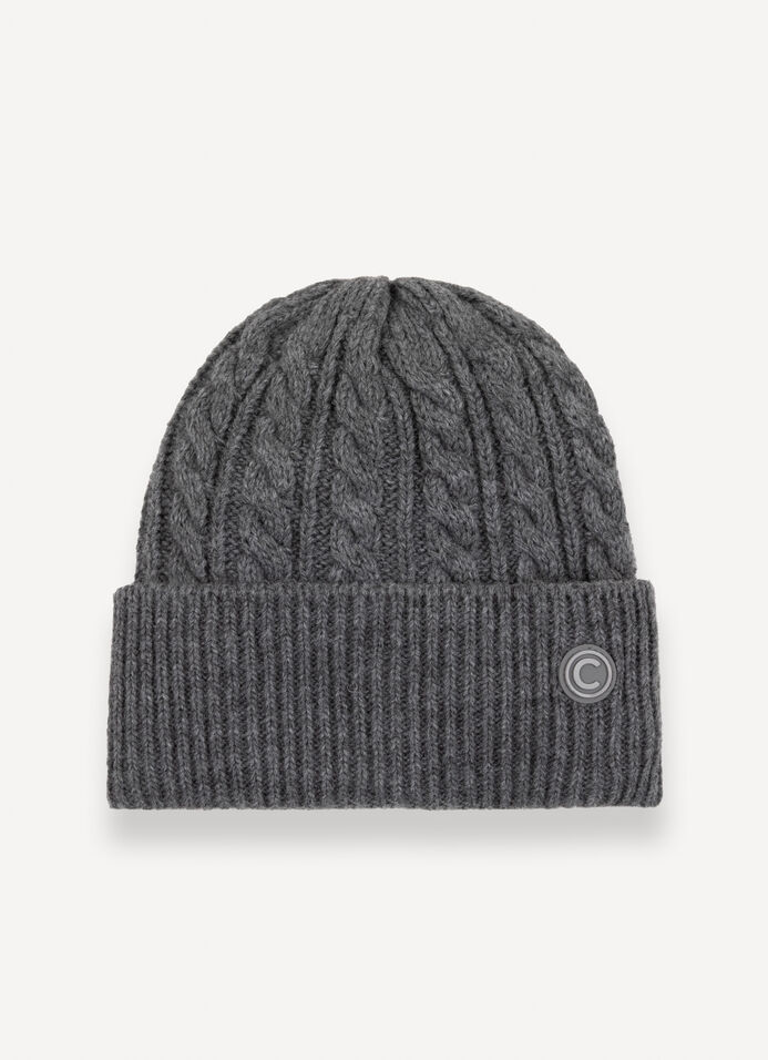 Unisex cable-knit hat image number 1