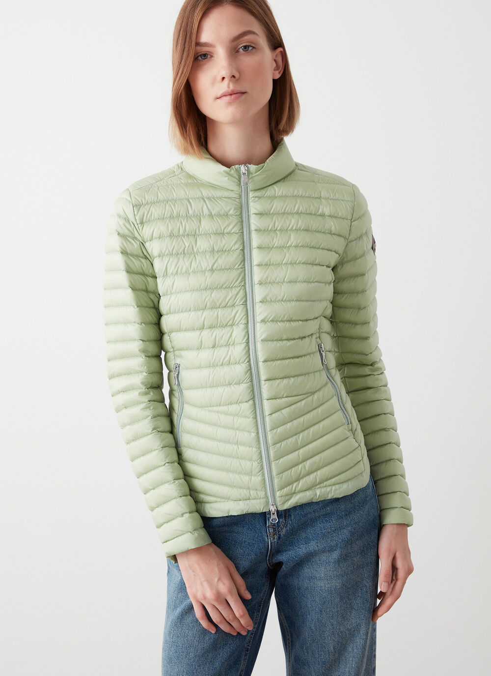 Rounded hem down jacket image number 2