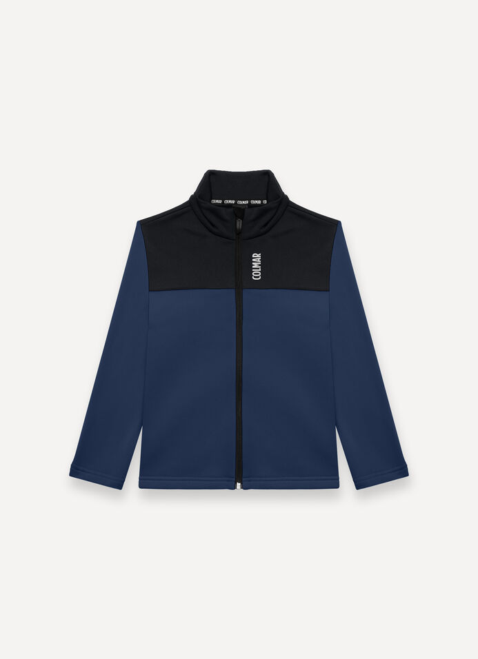 Boy's two-tone ski fleece image number 4