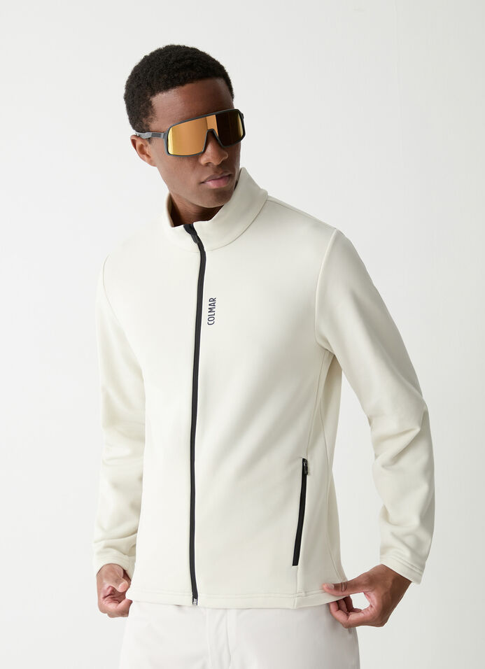 Full-zip stretch ski fleece image number 0