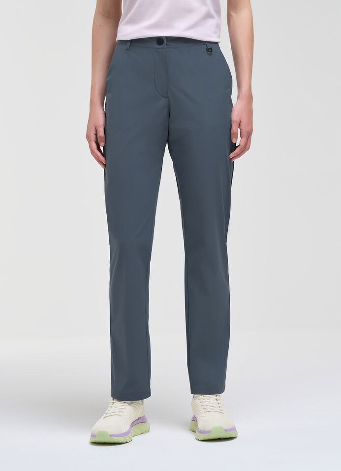 Bi-stretch fabric trousers