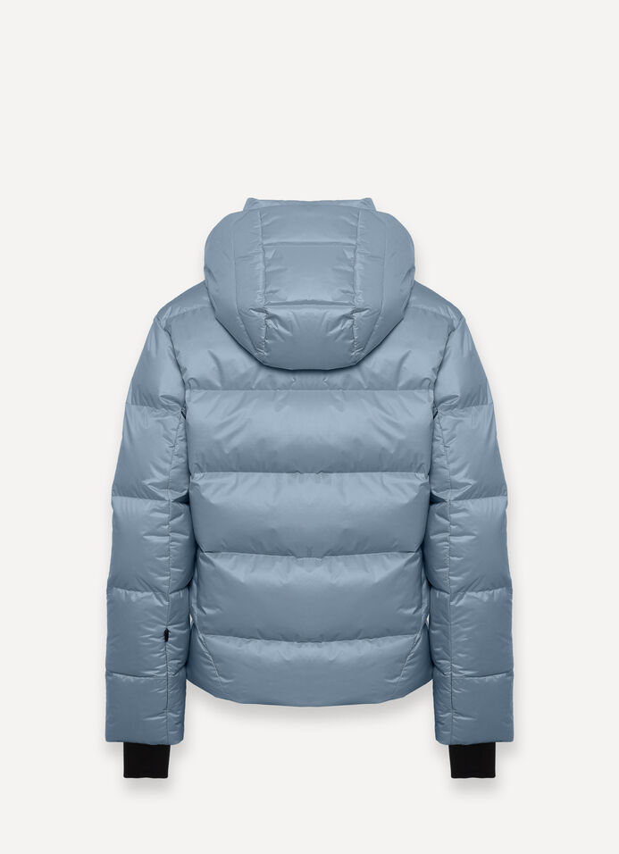 Puffy padded ski jacket image number 5
