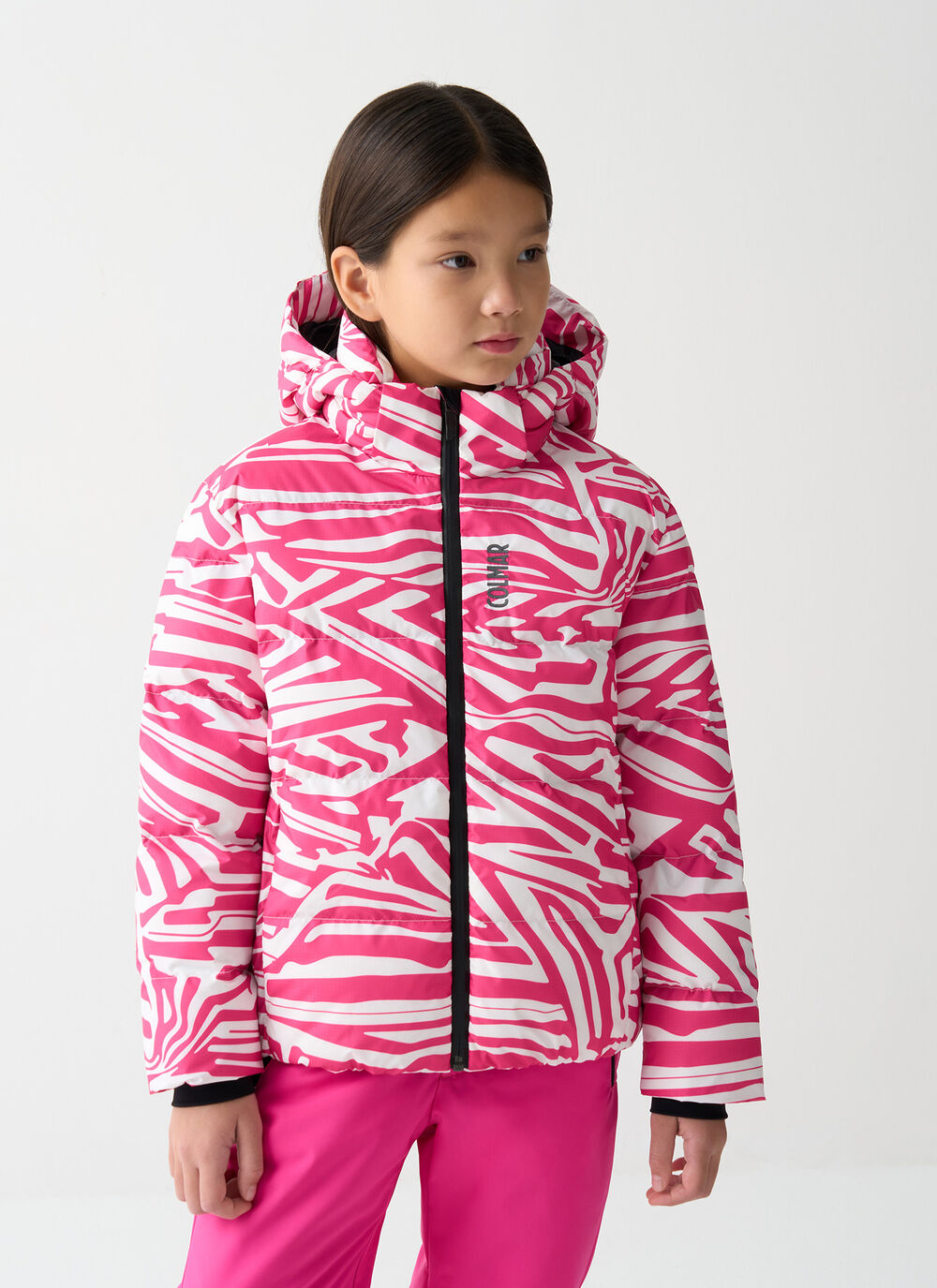 Scratchy girl's ski jacket image number 1