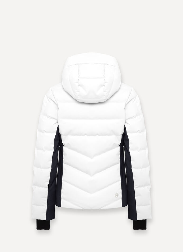 Shaping padded ski jacket image number 5