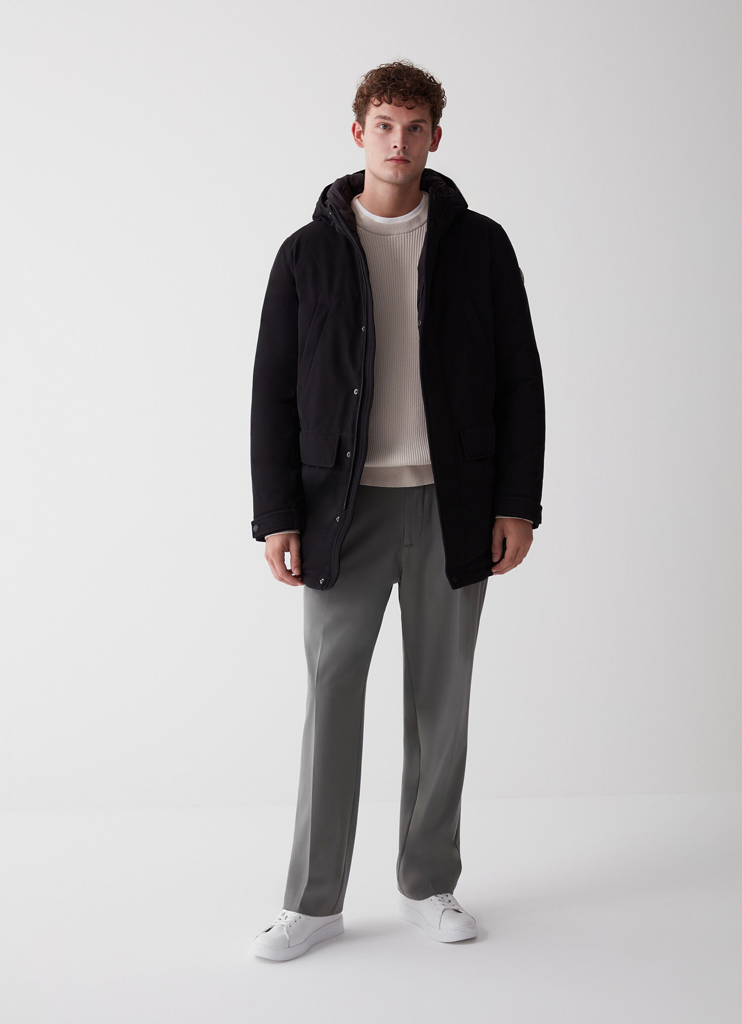 Wool down jacket online