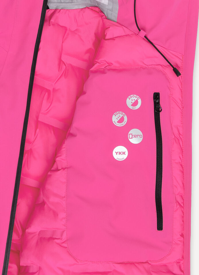 Jacket with insulating down jacket image number 6