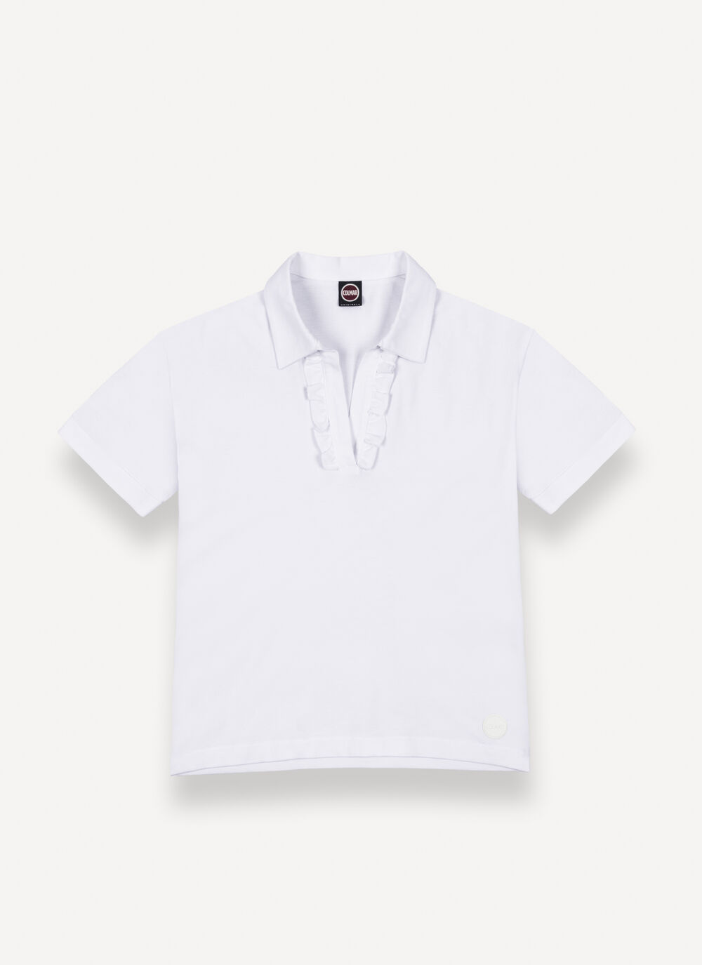 Polo avec ruches en piqu&eacute; de coton image number 4