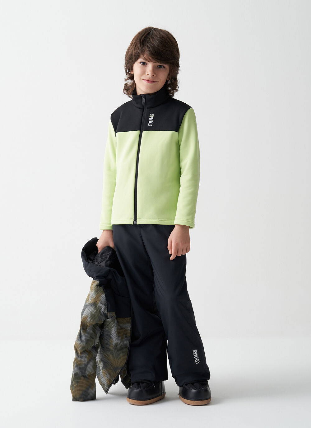 Boy's two-tone ski fleece image number 0