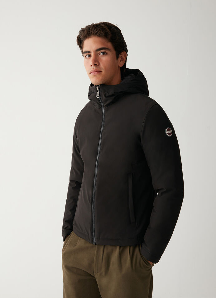 Soft-shell hooded jacket Colmar
