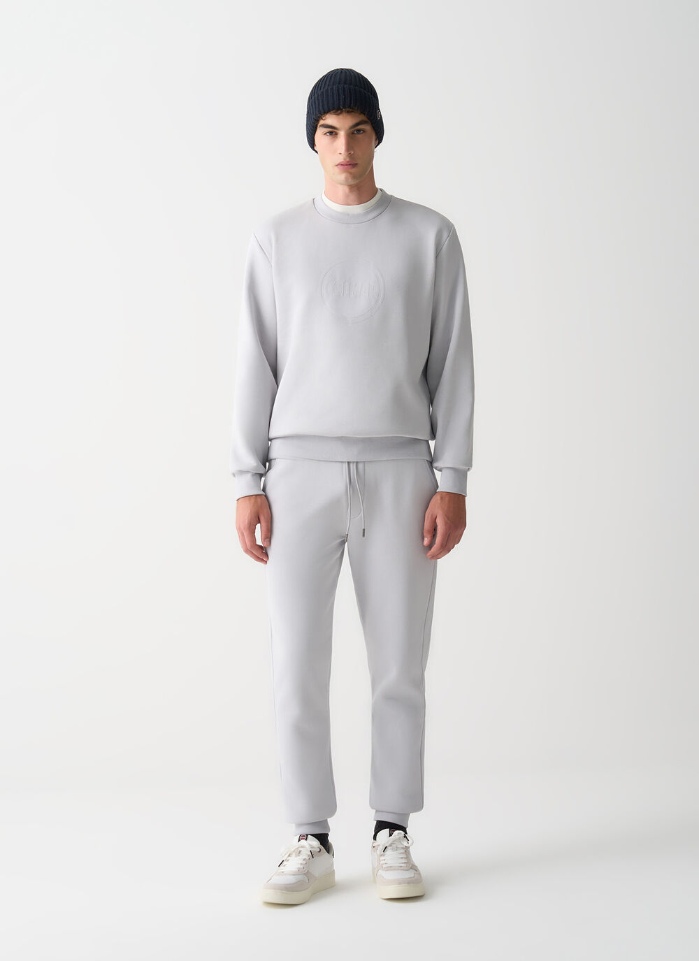 Crew-neck sweatshirt with logo image number 0