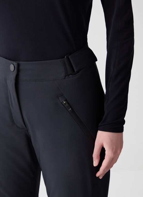 Wattierte Skihose mit verstellbarem Bund