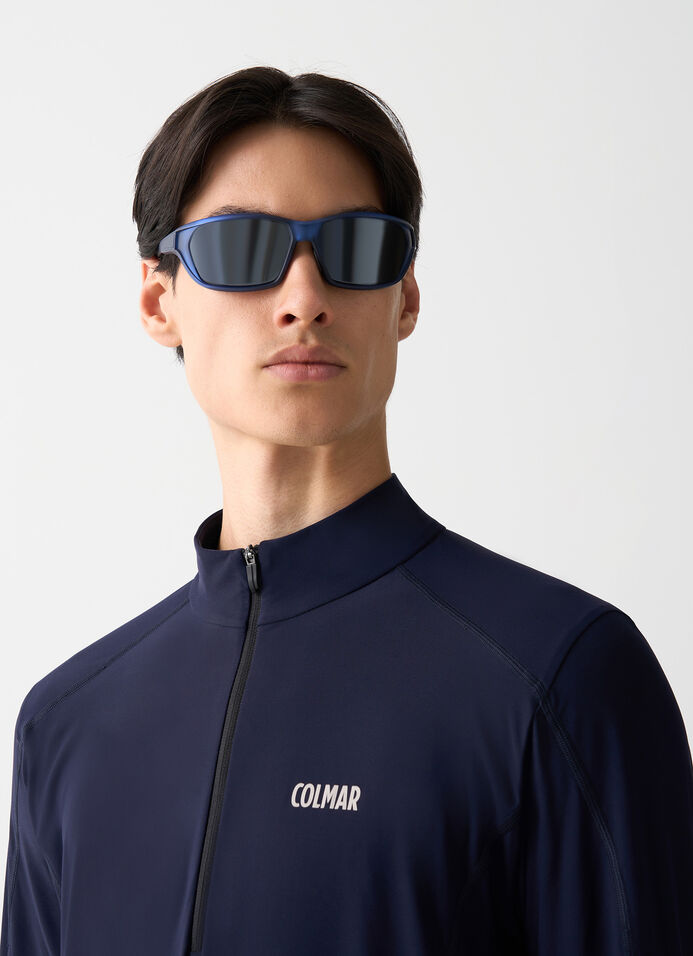 Thermal stretch ski jumper with half-zip image number 2