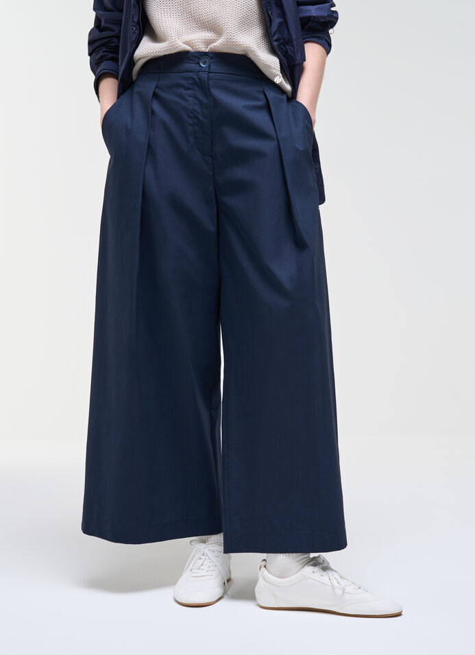 Cotton Poplin Trousers