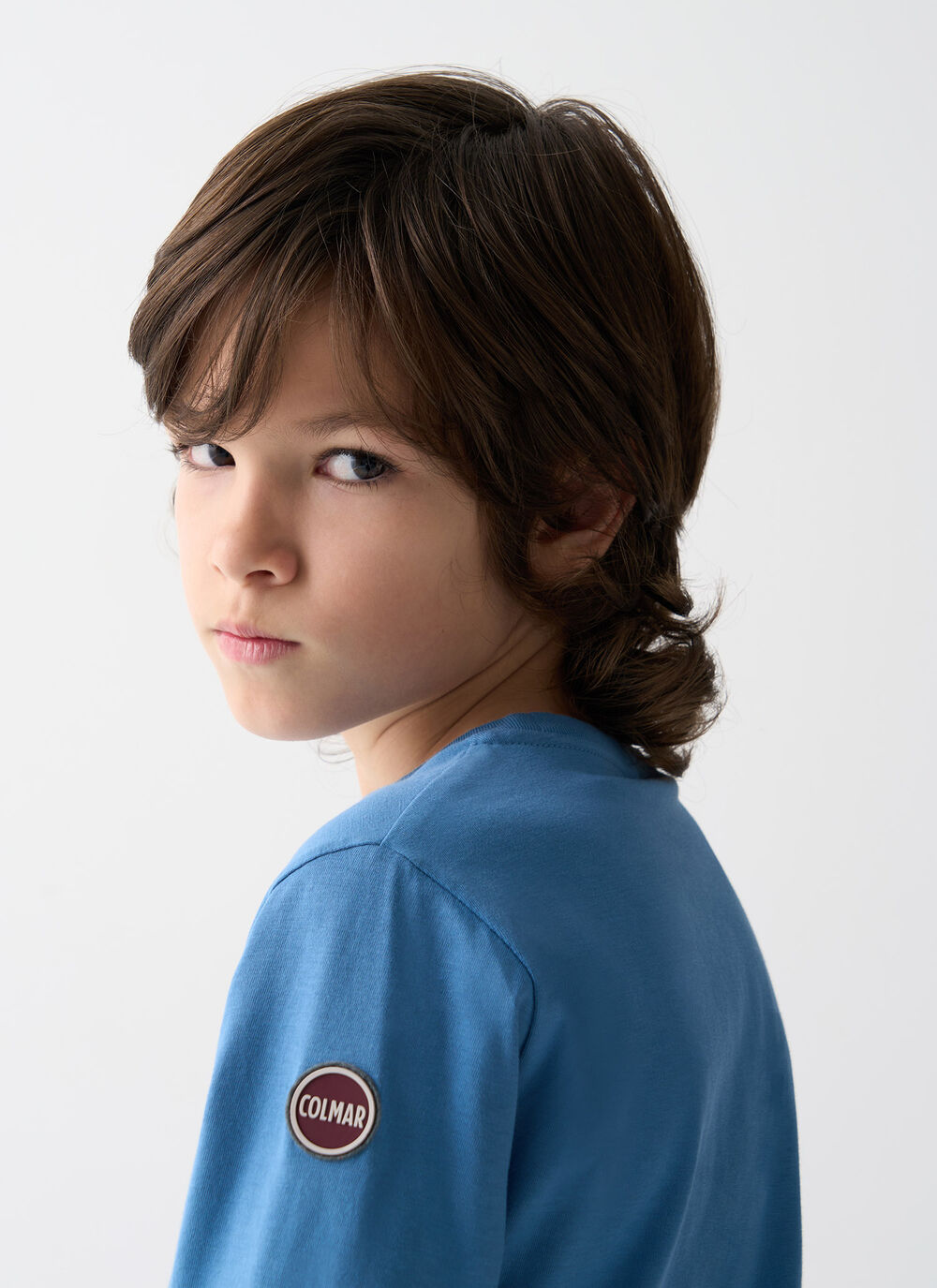 Long-sleeved cotton T-shirt image number 2