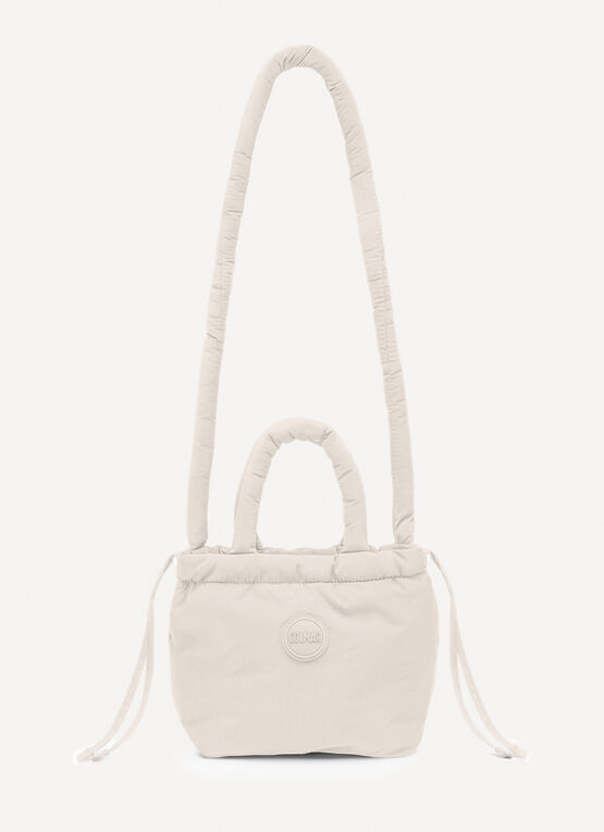 Puffy bucket bag