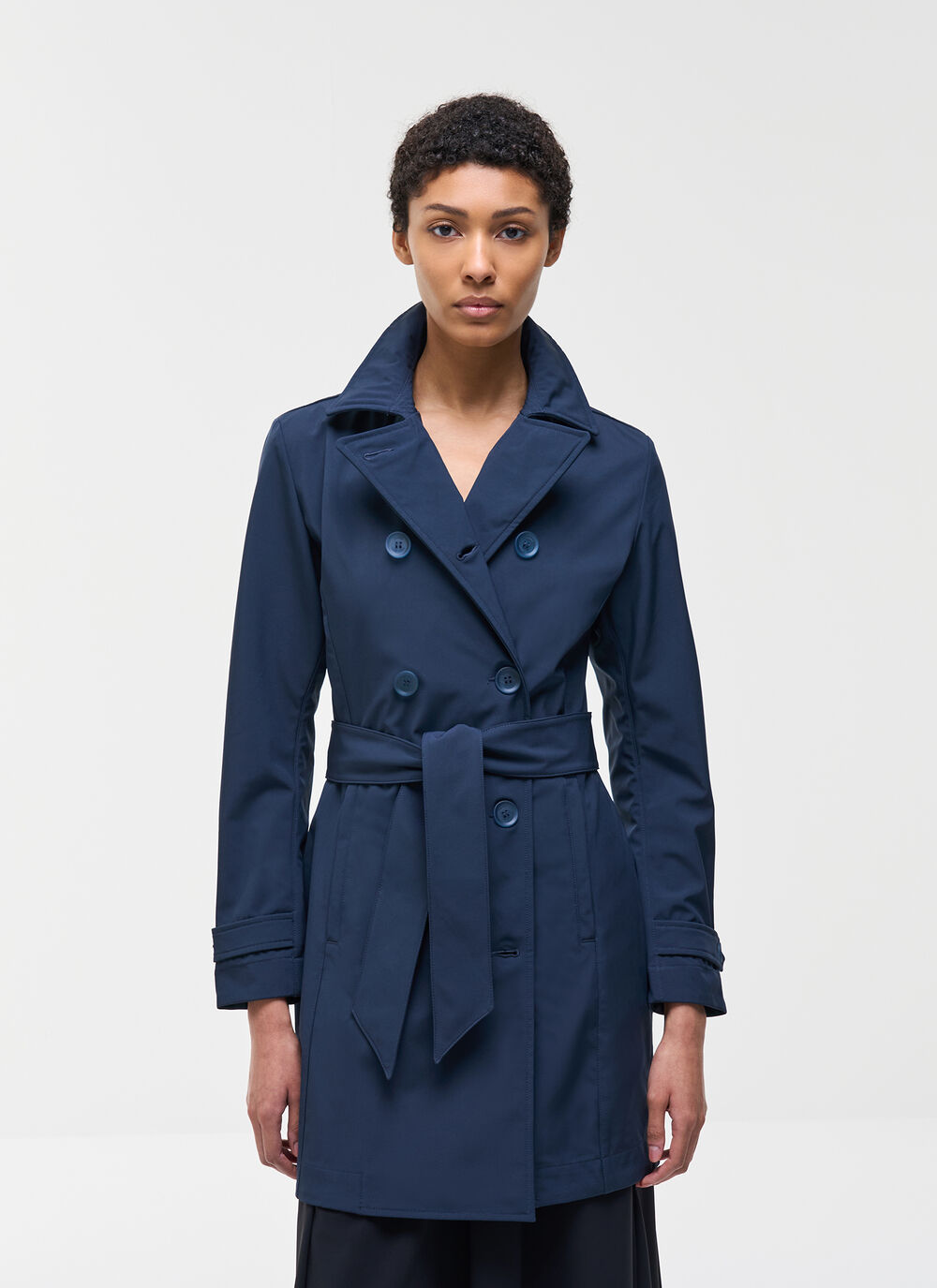 Waterproof trench coat image number 1